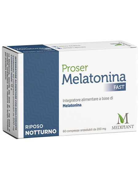 Proser melatonina fast 60 compresse