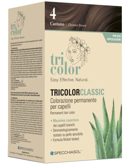 Tricolor classic 4 castano