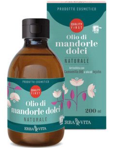 Olio mandorle dolci prof natur - ERBA VITA | Clubfarma