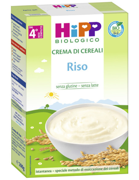 Hipp bio crema cereali riso