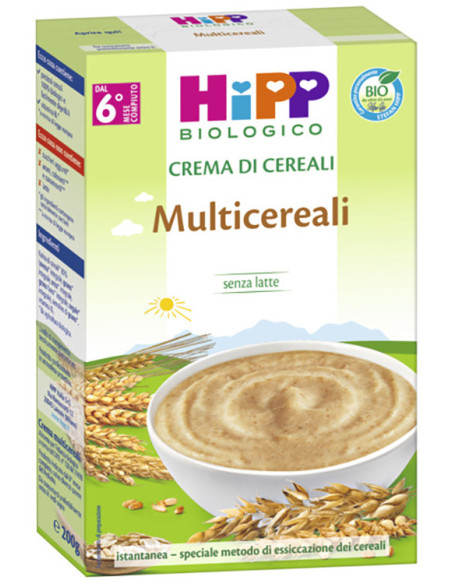 Hipp bio crema cereali multice
