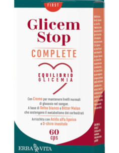 Glicem stop complete 60 capsule - ERBA VITA | Clubfarma