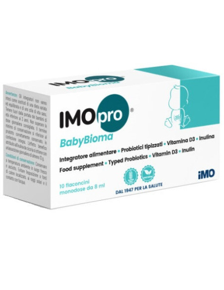 Imopro babybioma 10 flaconcini 8ml