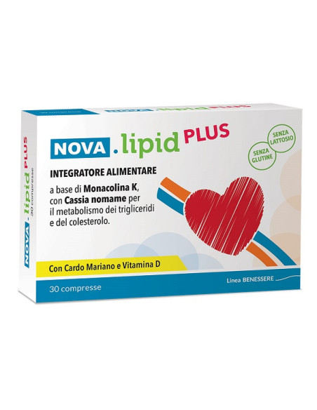 Nova lipid plus 30 compresse