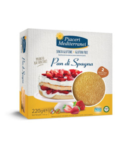 Piaceri medit pan spagna 200g | Clubfarma