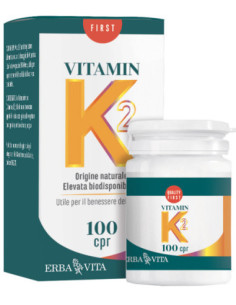 Vitamina k2 100 compresse - ERBA VITA | Clubfarma