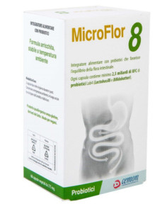 Microflor 8 60 capsule veg no frigo - CEMON | Clubfarma