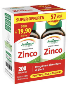 Jamieson duopack zinco 200 compresse
