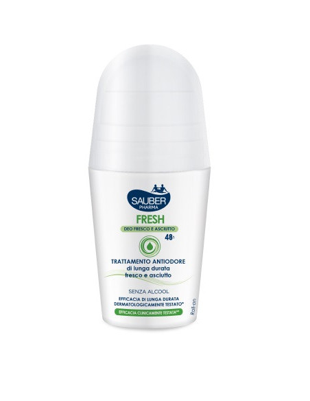 Sauber fresh deo roll-on 50ml