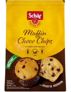 Schar muffin choco chip 225g