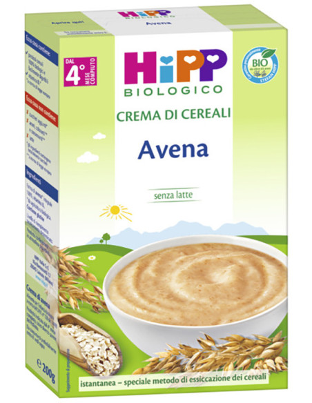 Hipp bio crema cereali avena