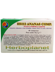 Hs112 ananas comp 48 compresse - HERBOPLANET | Clubfarma