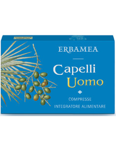 Capelli uomo 24 compresse - ERBAMEA | Clubfarma