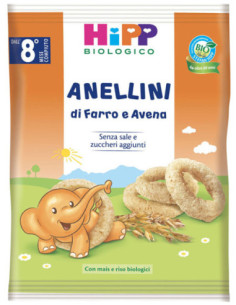 Hipp anellini farro avena 30g