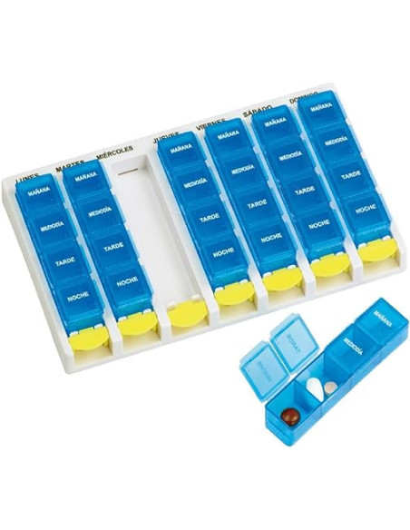 Portapillole sett 4 dosi meds