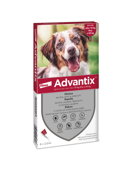 Advantix spot on 6pip 10-25kg