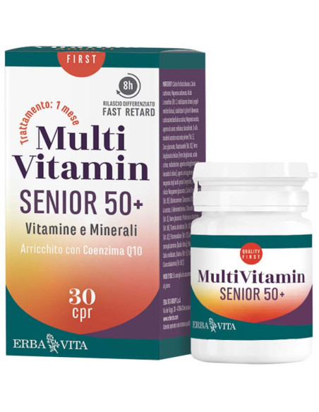 Multi vitamin senior 50+ 30 compresse