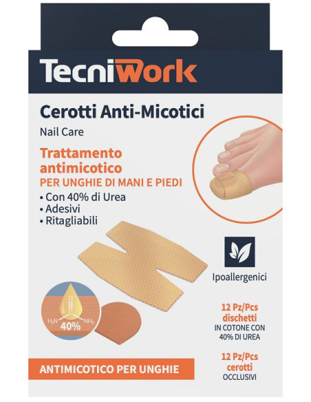 Cerotto antimicosi urea 24pz