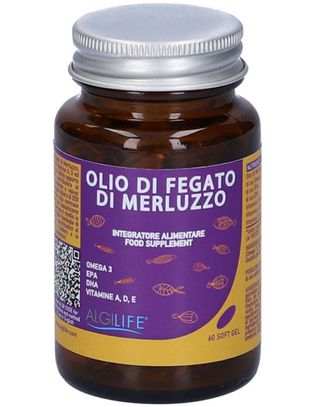 Olio fegato merluzzo 60softgel