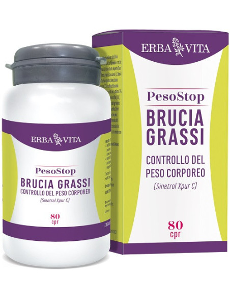 Peso stop brucia grassi 80 compresse