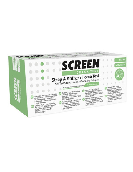 One step strep a swab test