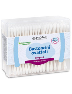 Profar bastoncini ovat 200pz | Clubfarma