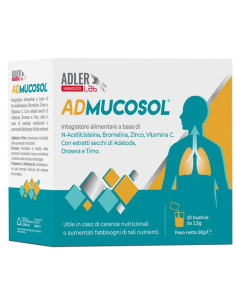 Admucosol 20 bustine | Clubfarma
