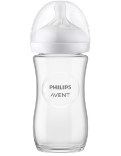 Avent bib nat 3,0 vetro 240ml | Clubfarma