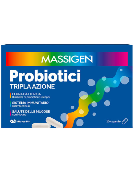 Massigen probiotici 10 capsule pp