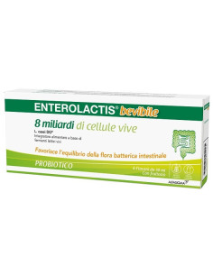 Enterolactis dry plus 6 flaconcini 10ml | Clubfarma