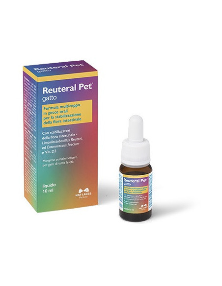 Reuteral pet gatto gocce 10ml
