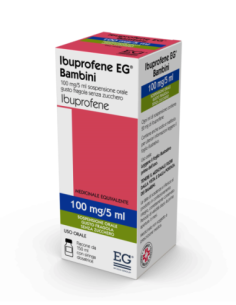 Ibuprofene eg fl 150ml fragola | Clubfarma