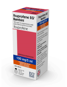 Ibuprofene eg fl 150ml arancia | Clubfarma