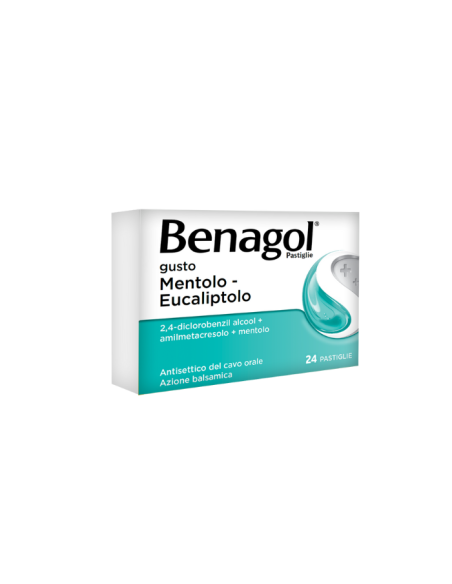 Benagol 24 pastiglie mentolo eucalip