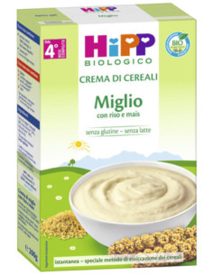 Hipp bio crema cereali miglio