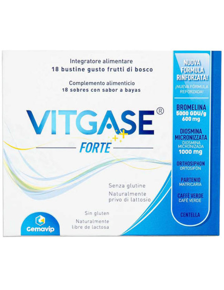 Vitgase forte 18 bustine