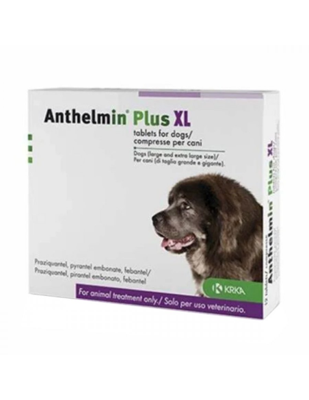 Anthelmin plus xl 2 compresse