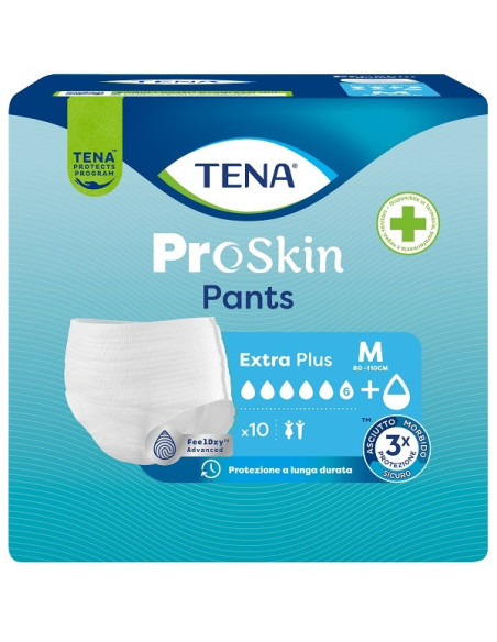 Tena pants extra plus m 10pz