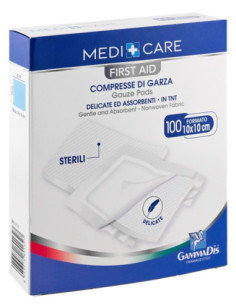 Garza tnt 10x10cm 100pz