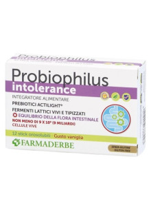 Probiophilus intollerance12sti - FARMADERBE | Clubfarma