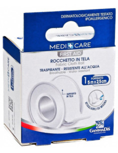 Rocchetto tela bianco 500x2,5