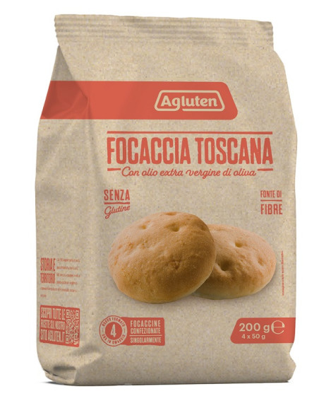 Agluten focaccia toscana 200g