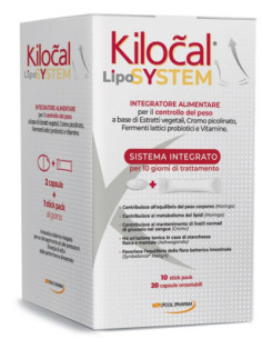 Kilocal lypo syst20 compresse +10stick