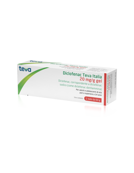 Diclofenac te gel 60g 20mg/g