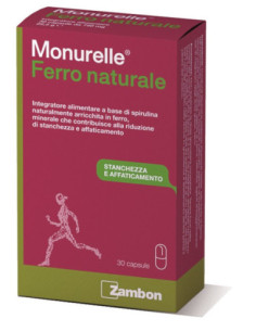 Monurelle ferro naturale 30 capsule