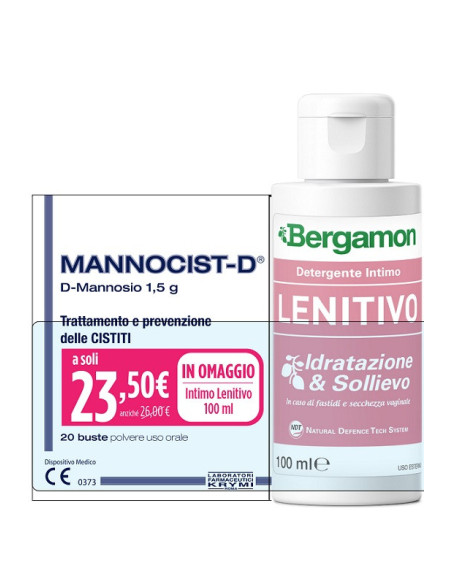Mannocist-d 20 bustine tp+det omag