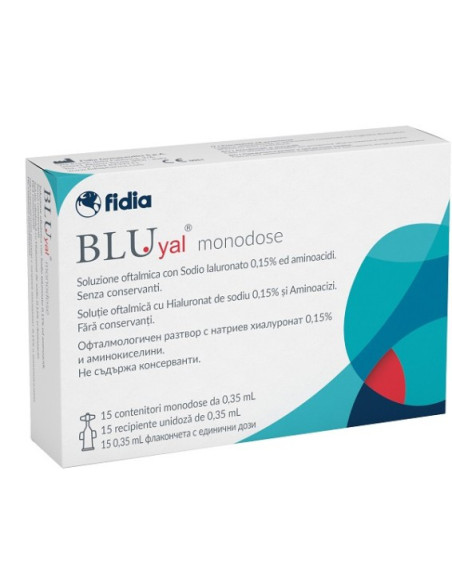 Bluyal 15 flaconcini monodose 0,35ml