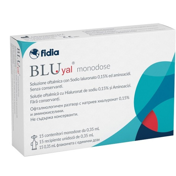 Bluyal 15 flaconcini monodose 0,35ml