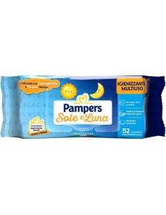 Pampers wipes sole&luna 52pz | Clubfarma