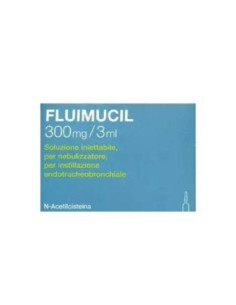 Fluimucil nebul 20f 300mg/3ml
